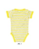 MILES BABY STRIPED BODYSUIT