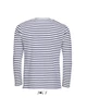 MARINE MEN LONG SLEEVE STRIPED T-SHIRT