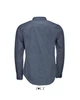 BARNET MEN LONG SLEEVE HEATHER POPLIN SHIRT