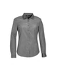 BARNET WOMEN LONG SLEEVE HEATHER POPLIN SHIRT