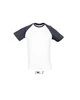 FUNKY MEN'S 2-COLOUR RAGLAN SLEEVES T-SHIRT