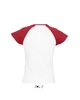 MILKY WOMEN'S 2-COLOR RAGLAN SLEEVES T-SHIRT