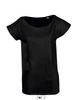 MARYLIN WOMEN’S SHORT SLEEVE LONG KIMONO T-SHIRT