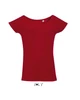 MARYLIN WOMEN’S SHORT SLEEVE LONG KIMONO T-SHIRT