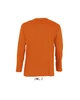 MONARCH MEN'S ROUND COLLAR LONG SLEEVE T-SHIRT