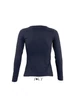 MAJESTIC WOMEN'S ROUND COLLAR LONG SLEEVE T-SHIRT