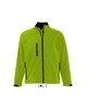 RELAX MEN'S SOFTSHELL ZIPPED JACKET