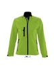 ROXY WOMEN'S SOFTSHELL ZIPPED JACKET