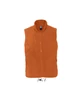 NORWAY UNISEX SLEEVELESS FLEECE CARDIGAN